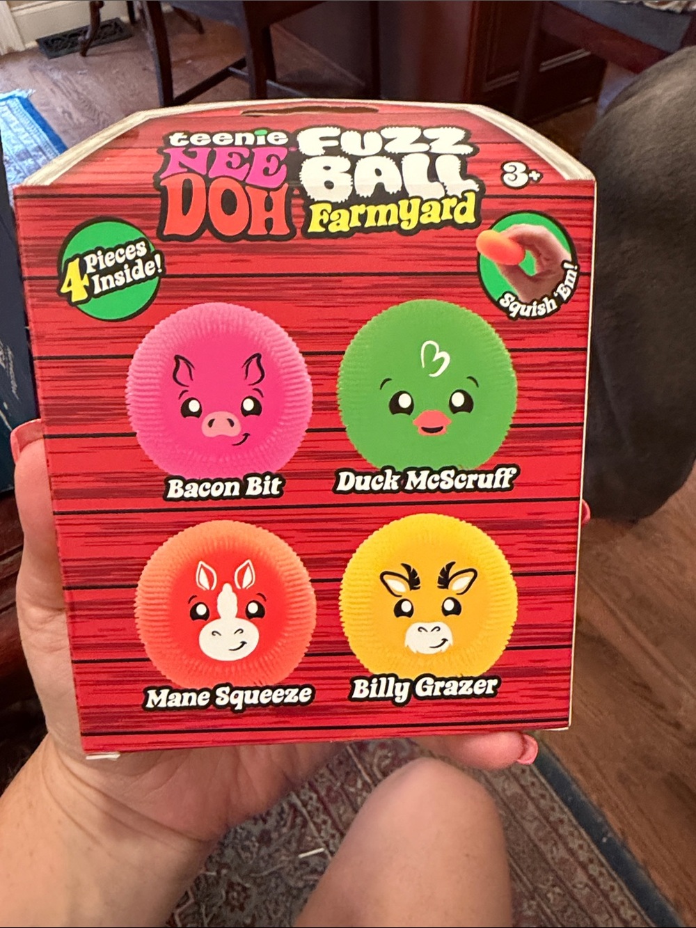 4 pack needoh fuzz ball Farmyard - Picture 3 of 6